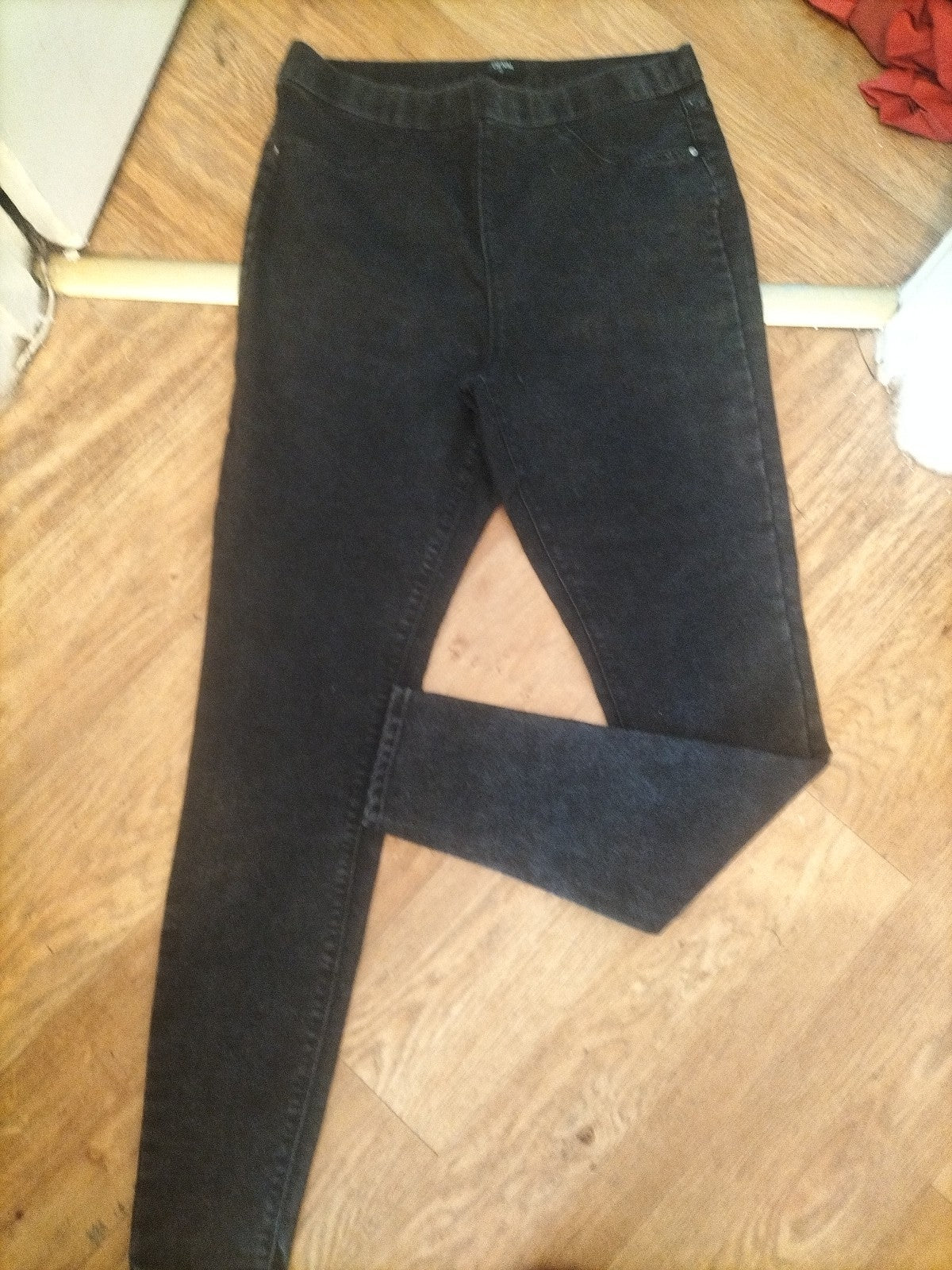 Matalan 12 L31 Black Jegging Slight Fading