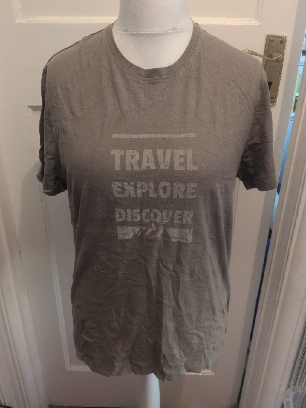 Craghoppers Large Grey Print Short Sleeve T-shirt