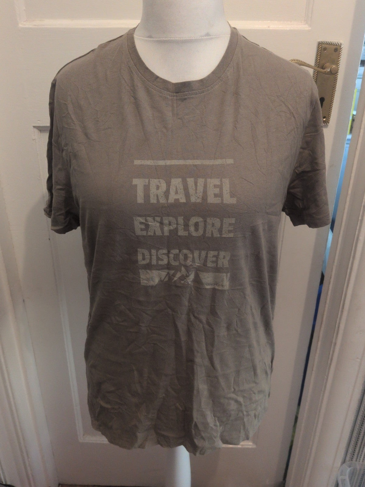 Craghoppers Large Grey Print Short Sleeve T-shirt