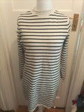 Primark Large Striped Black And White Jumper Dress