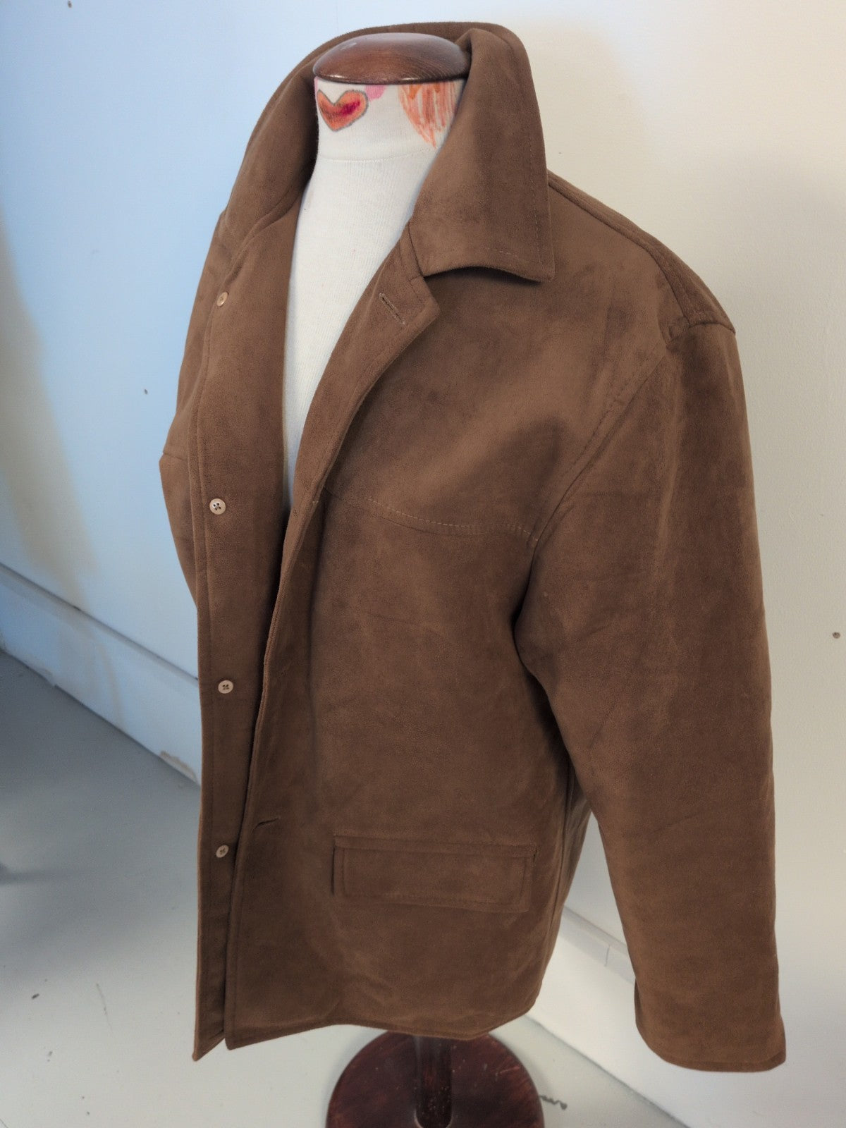 Emporio Large Brown Lined Jacket