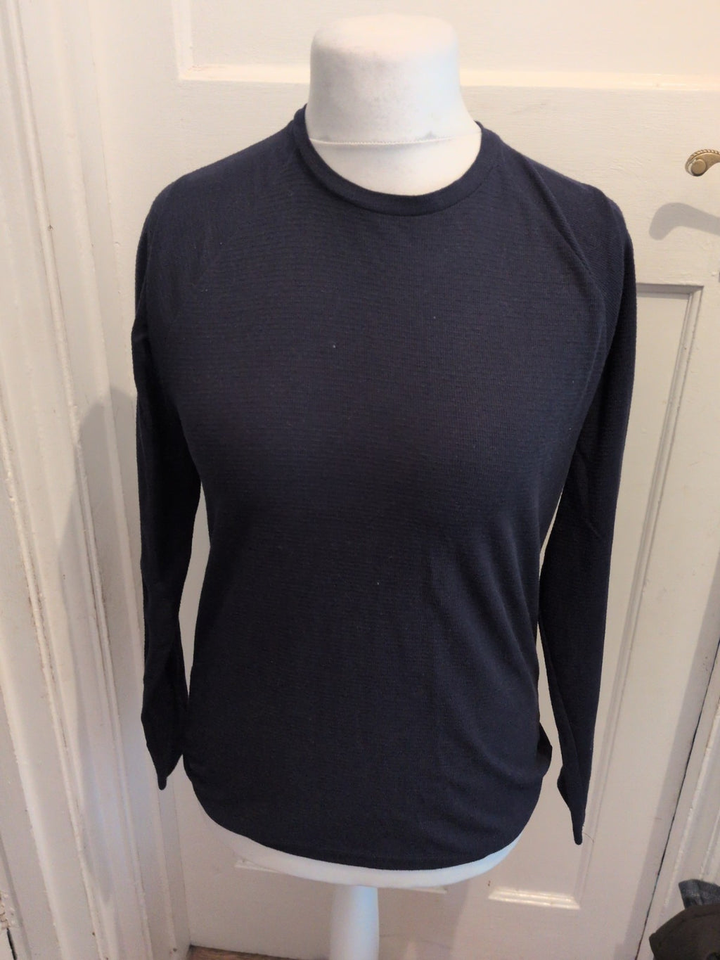 Primark XS navy Long Sleeve Pyjama Top