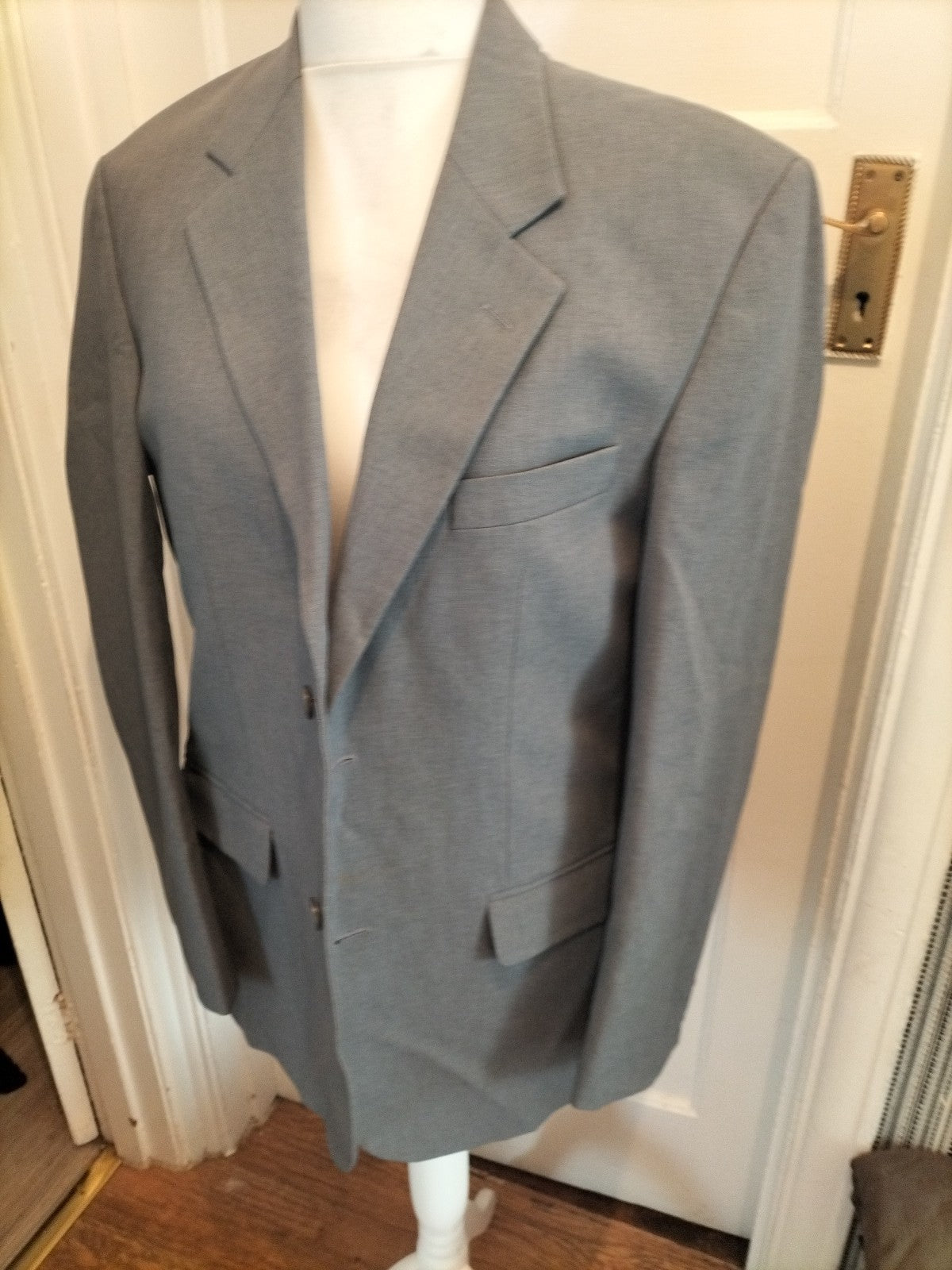 Mens Farah Size 40R Grey Suit Blazer