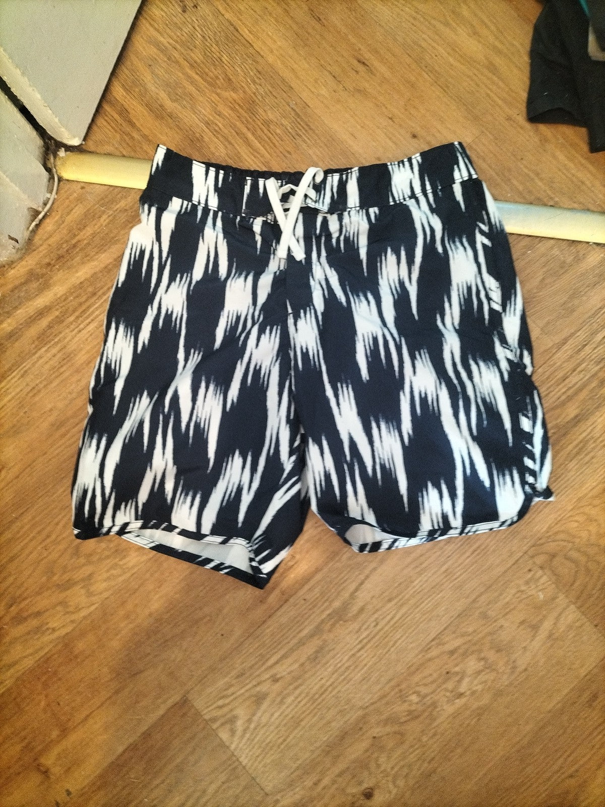 Swim Shorts Navy And White Medium H&M