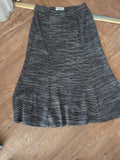 Classic Medium Multicoloured Flecked Non Lined Skirt Midi Flare