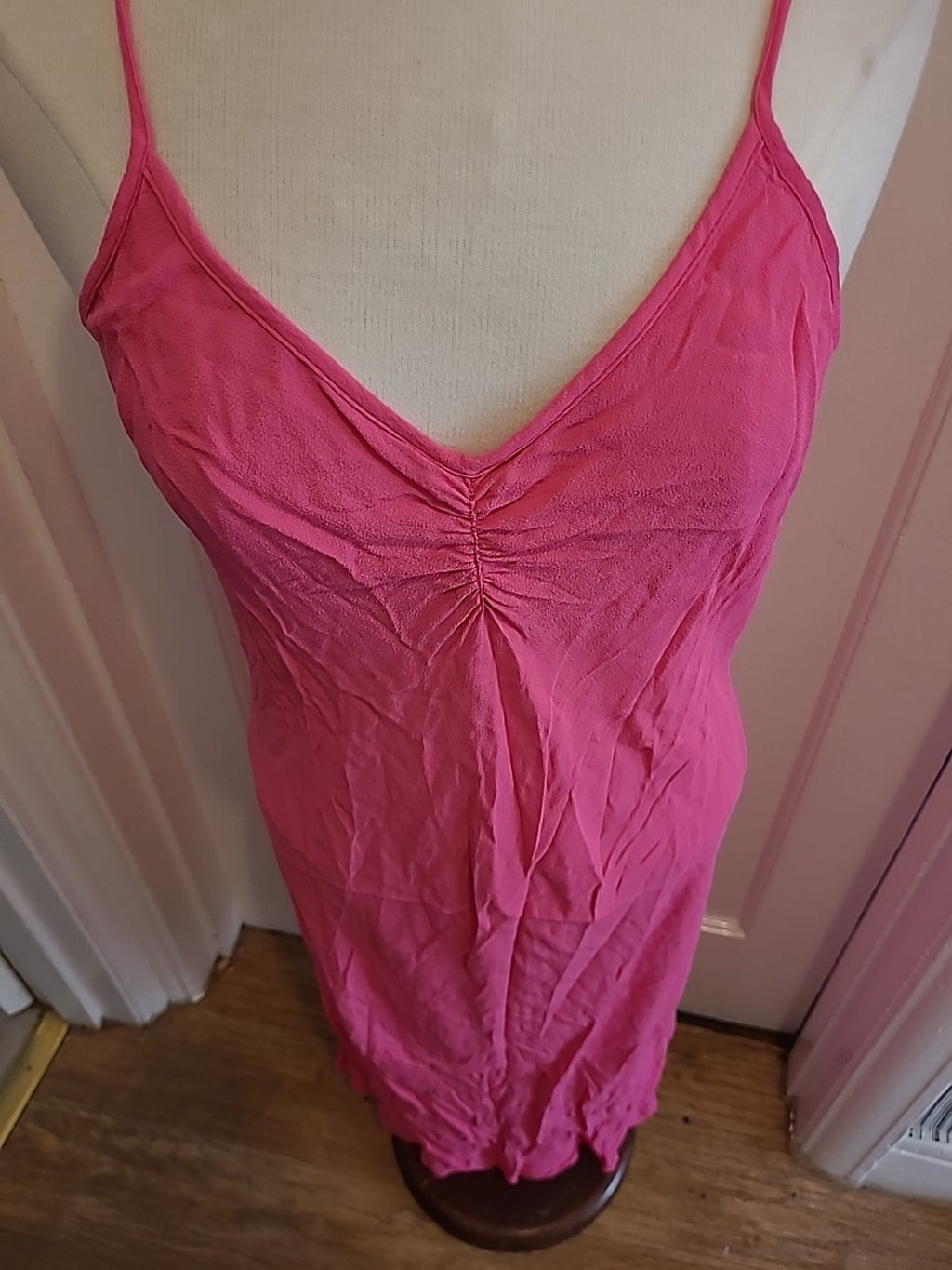 Ladies George Size 12 Pink Sleeveless Long Dress