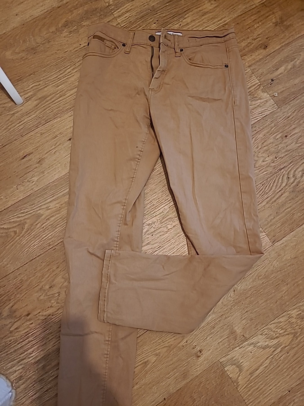 Mens U..S Polo Size 32R Slim Brown Chino