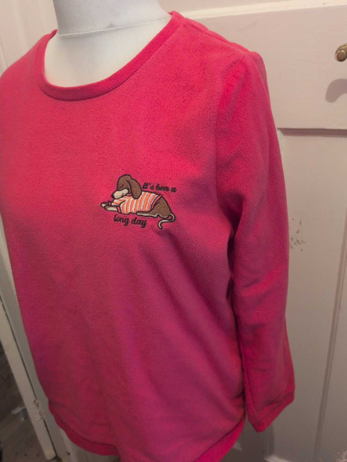 Primark 14/16 Pink Pyjama Jumper