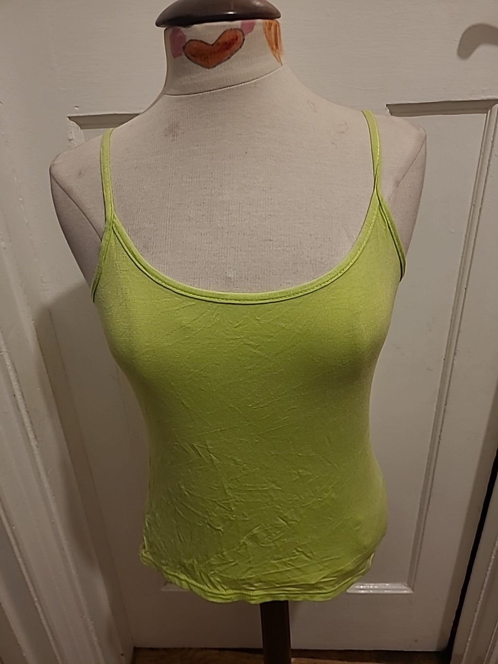 Ladies Zuppe Size 12 Lime Sleeveless Cami Top