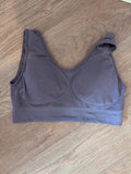 Medium Purple Bralette Sports Bra