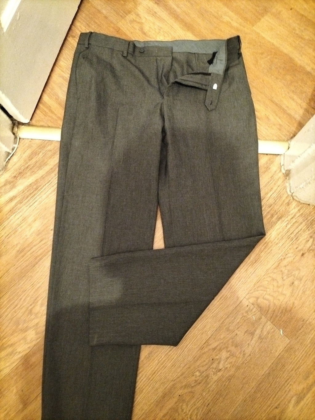 Mens M&S Collection 36/31 Grey Trousers