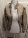 River Island XS Pale Brown Check Line Jacket