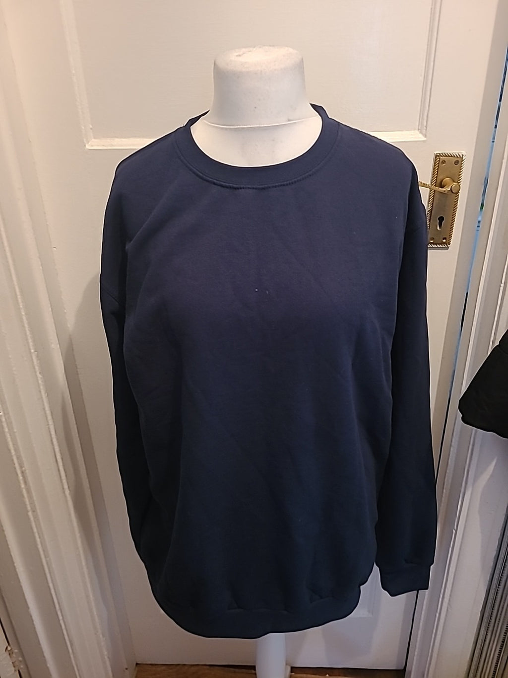 Mens Stars And Stripes Size 2XL Navy Pullover Jumper