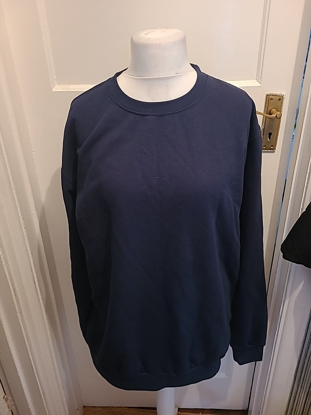 Mens Stars And Stripes Size 2XL Navy Pullover Jumper