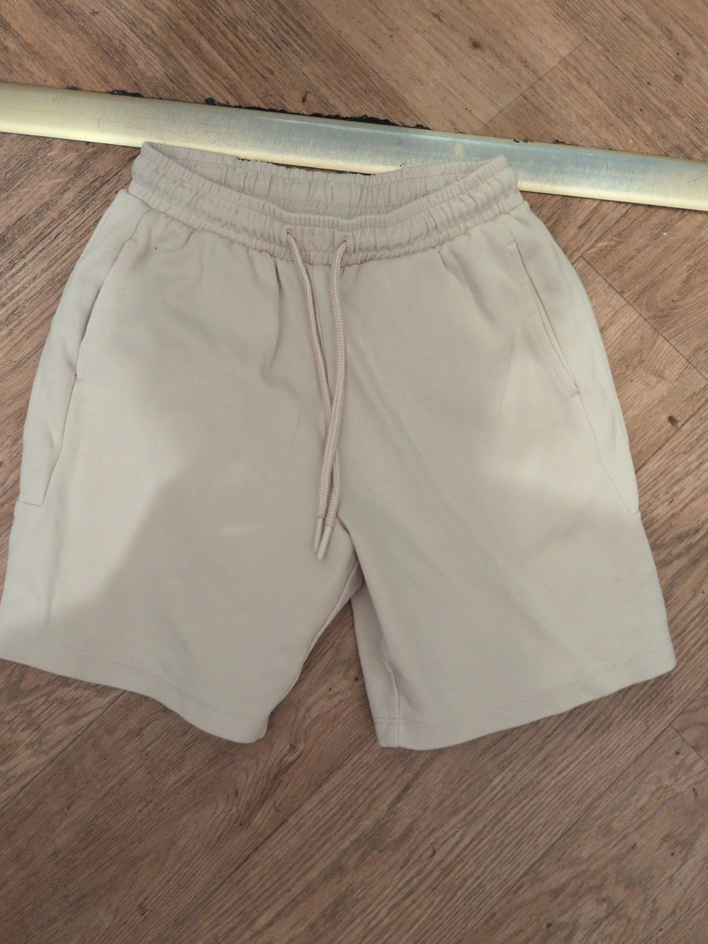 Boys Next Age 11 Years Beige Elasticated Sweat Shorts