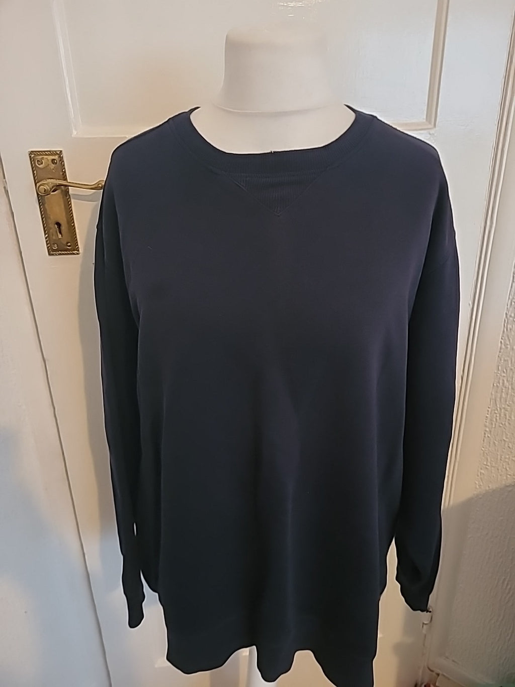 Mens View From Size XL Navy Pullover Jumper