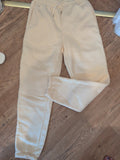 Large Creamy Beige Elasticated Jogger