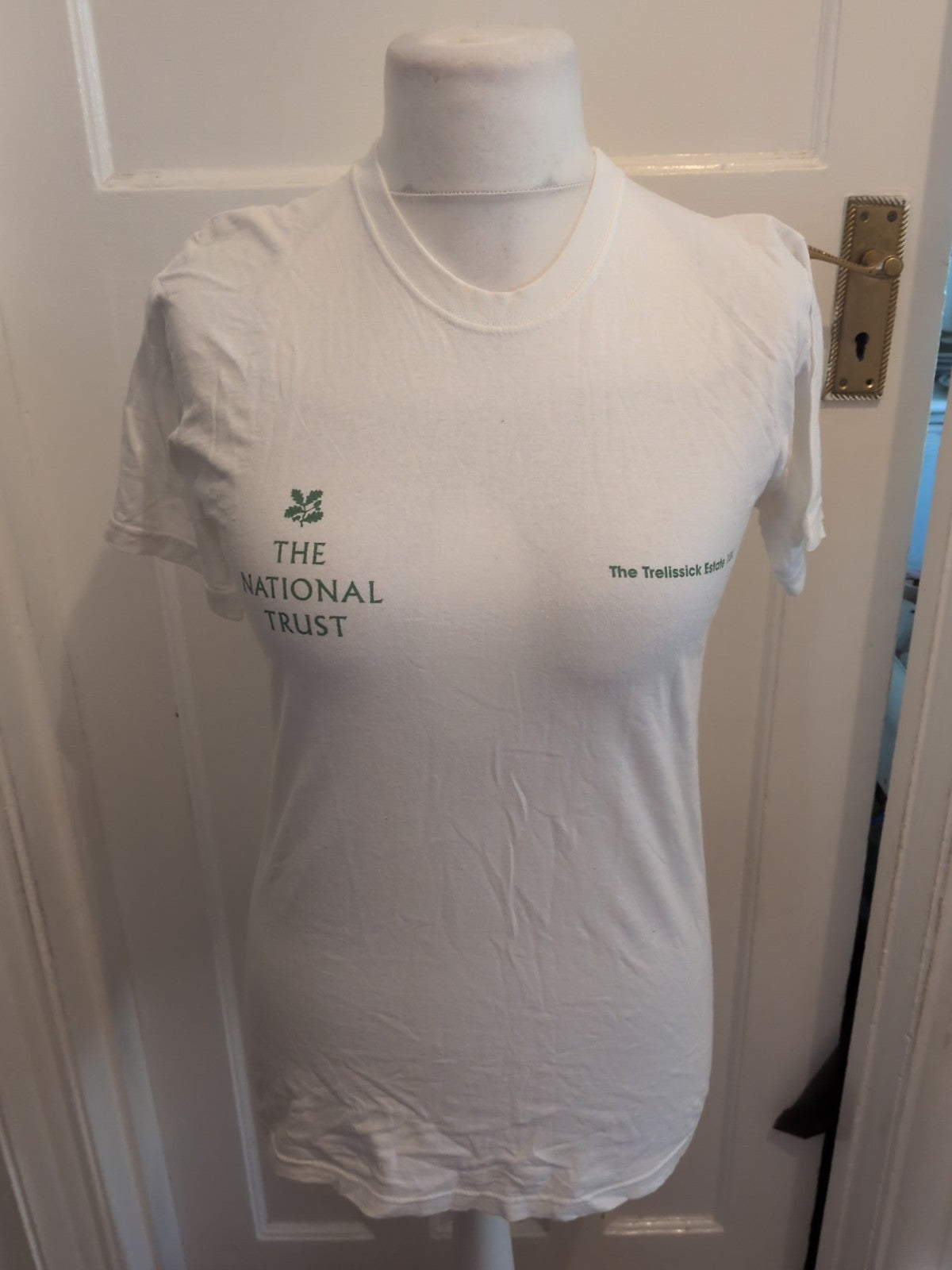 Mens Fruit Of The Loom Size Small White National Park T-shirt