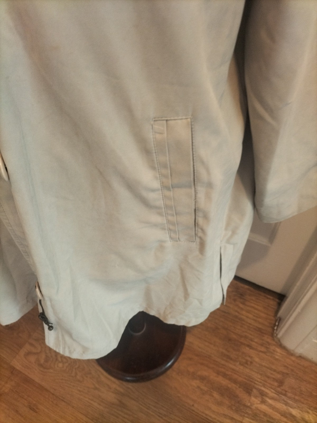 Ladies Bonmarche Size Medium Beige Long Sleeved Lined Jacket