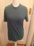 Mens Teal Small Primark Short Sleeved Tshirt