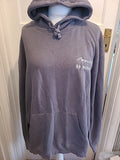 Mens Russell Size 3XL Grey Pullover Hoodie