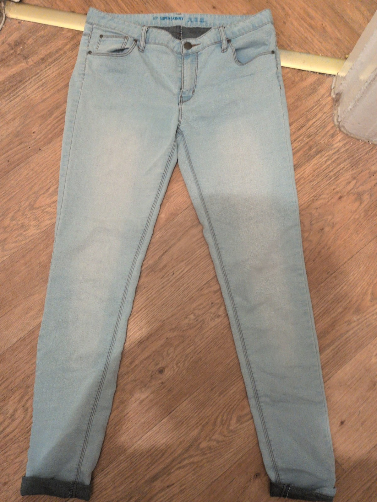 Ladies Primark Denim&Co Size 12 Blue Super Skinny Ultra Soft Jeans