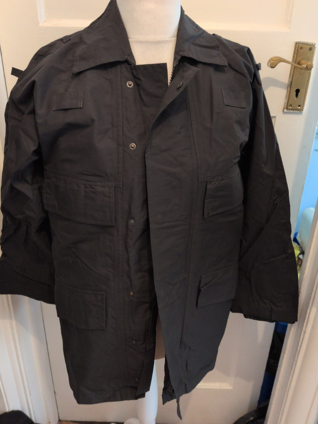 Js Small Short Black Raincoat