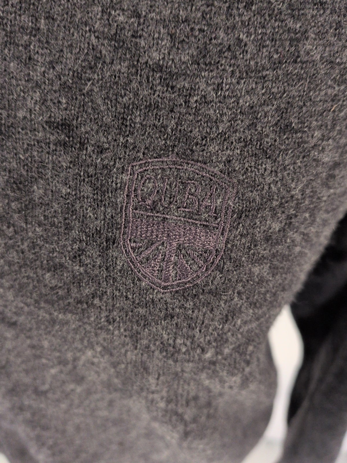 Quba&Co Medium Grey Long Sleeve Pullover Jumper