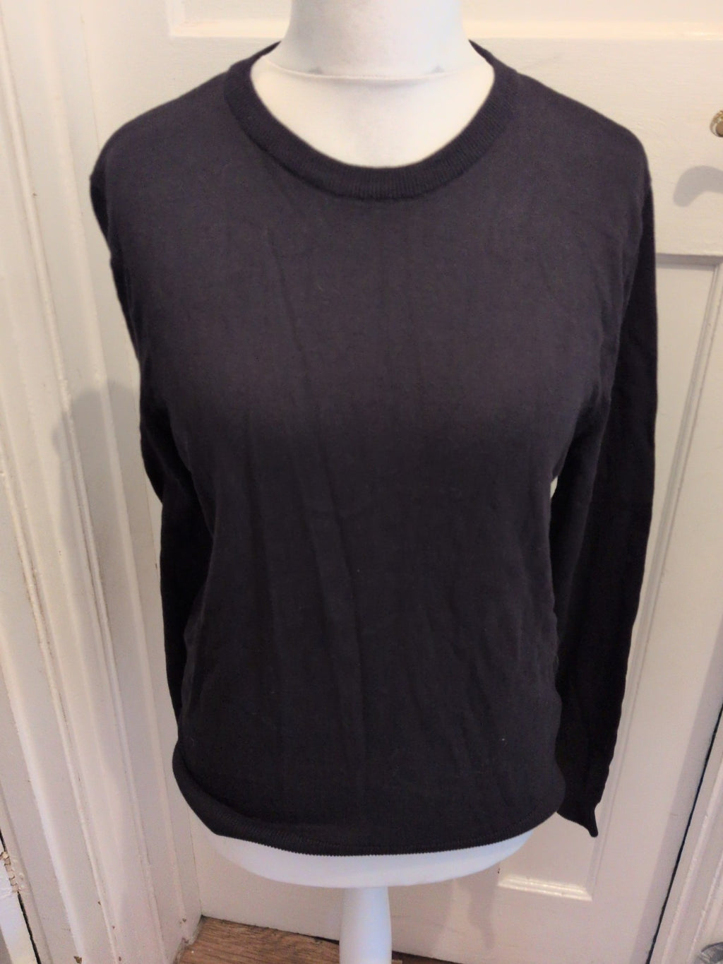 Tu M Black Long Sleeve Jumper Pullover