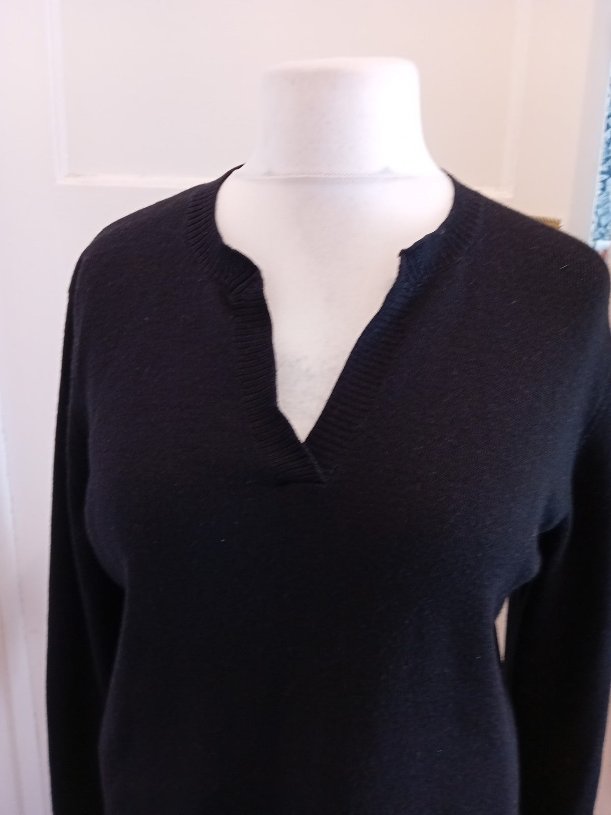 Marks And Spencer 18 Black Jumper Pullover