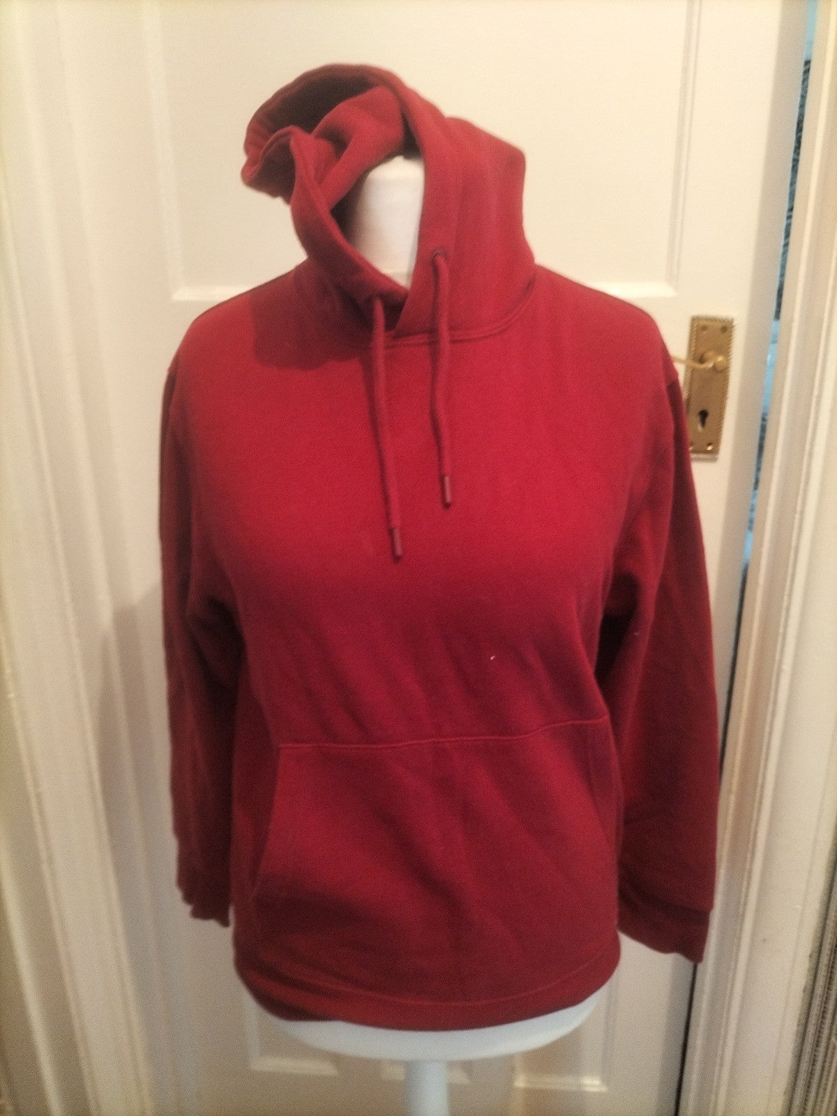 Mens Topman Size XXS Ruby Red Pullover Hoodie