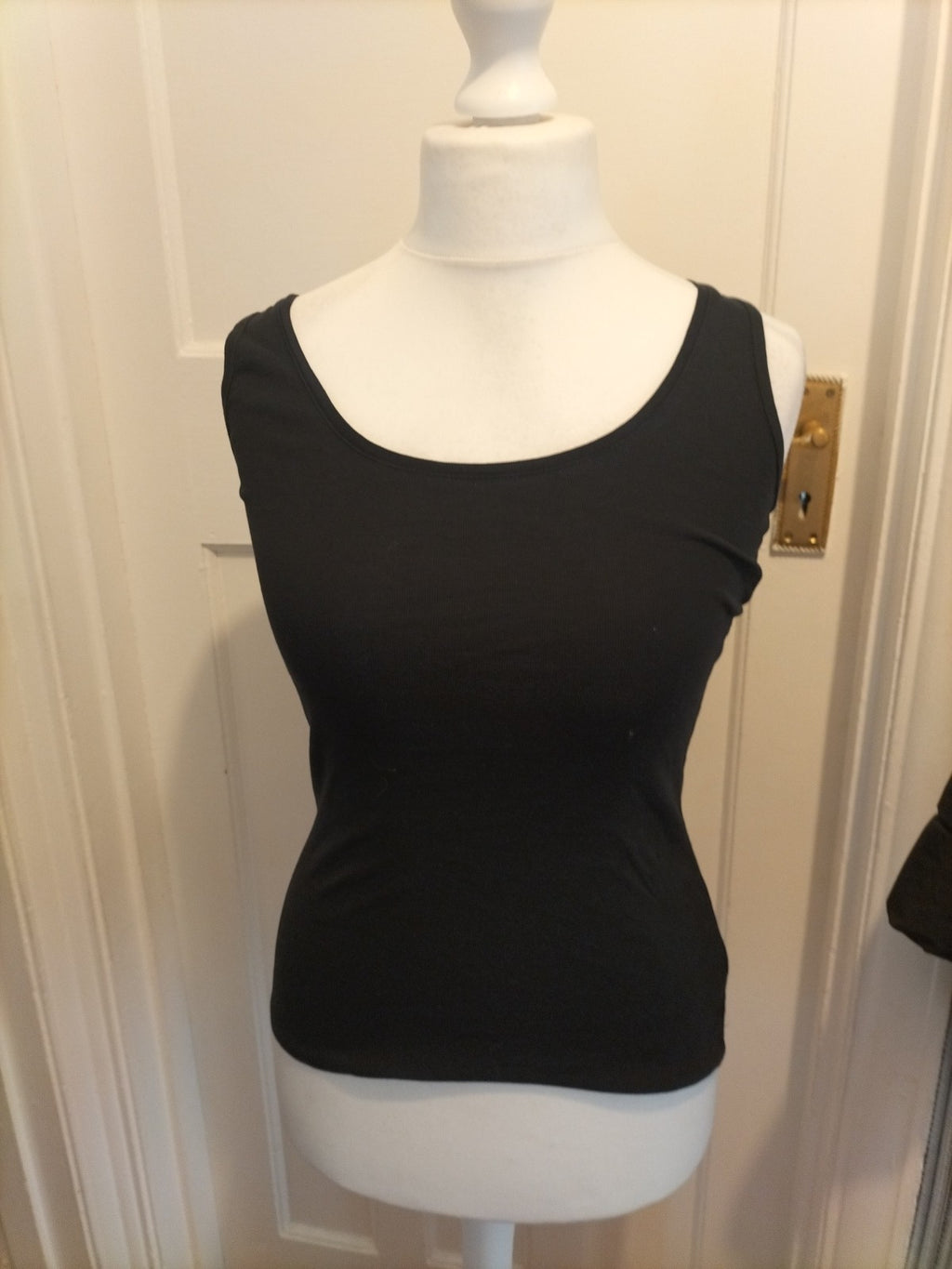 Ladies F&F Size 10 Black Essential Vest
