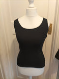 Ladies F&F Size 10 Black Essential Vest