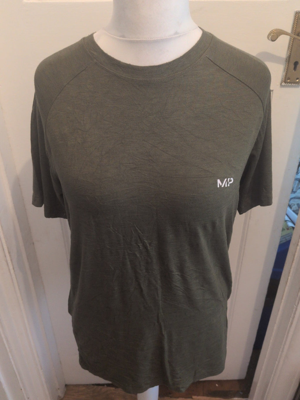 Mens MP Size Large Green Short Sleeve T-shirt