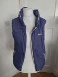 Mens Bench Size Large Navy Blue Sleeveless Puffer Jacket