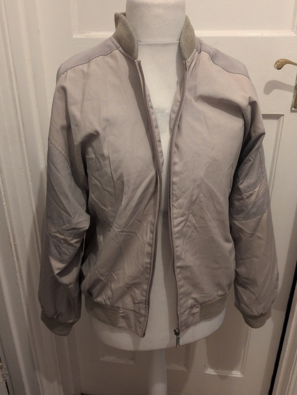 C&A Medium Grey Lined Full Zip Jacket