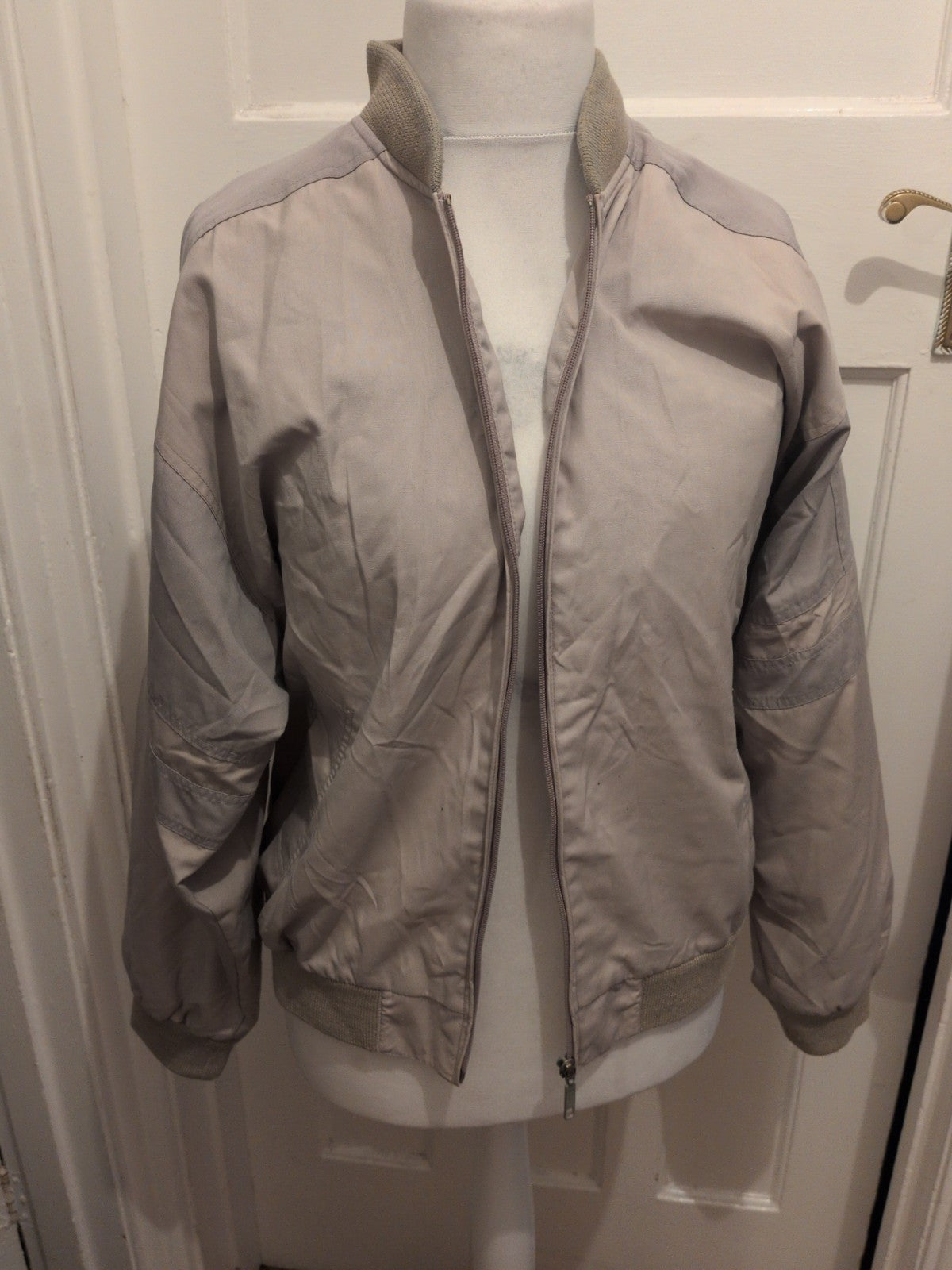 C&A Medium Grey Lined Full Zip Jacket