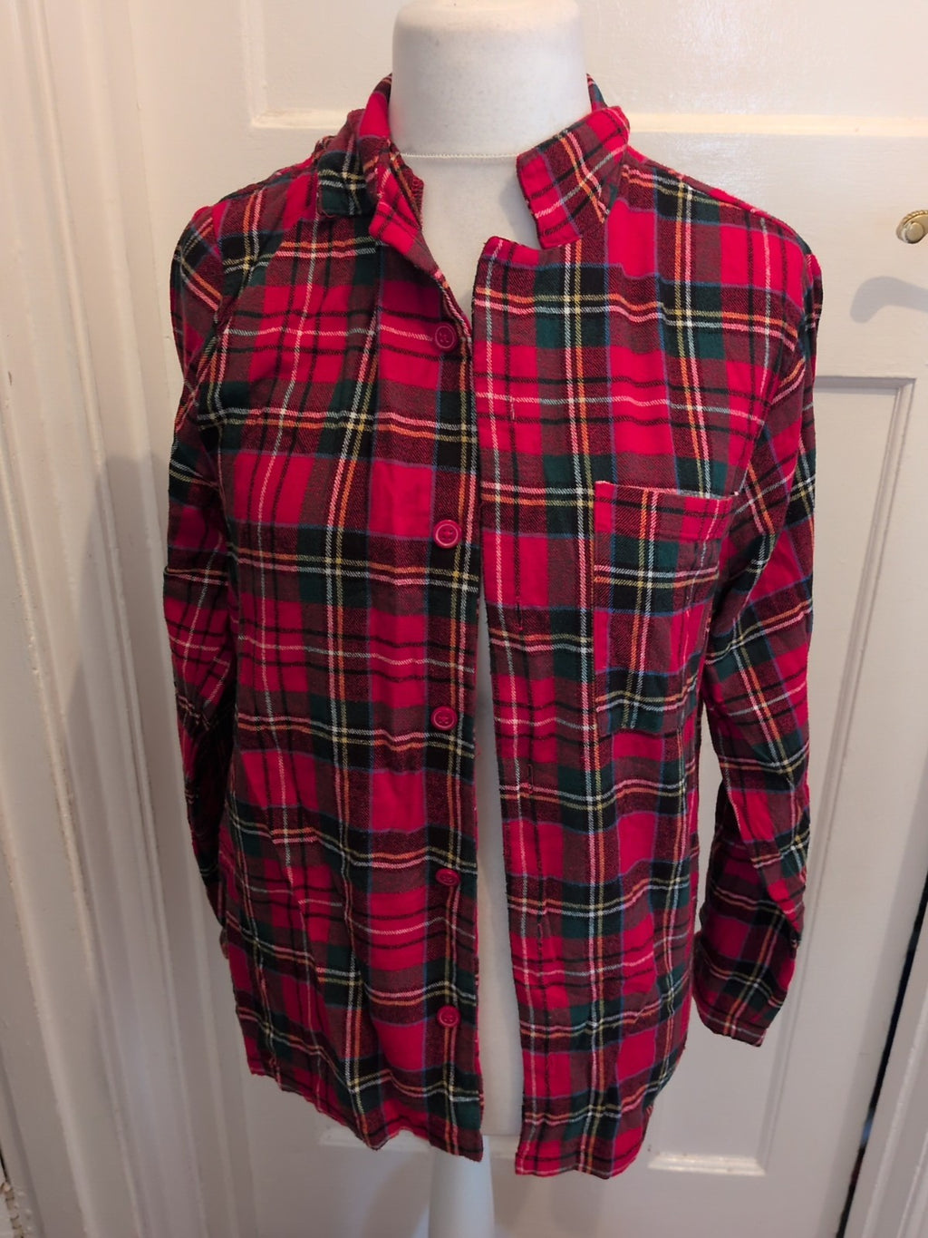 Primark Small Check Red Pyjama Set