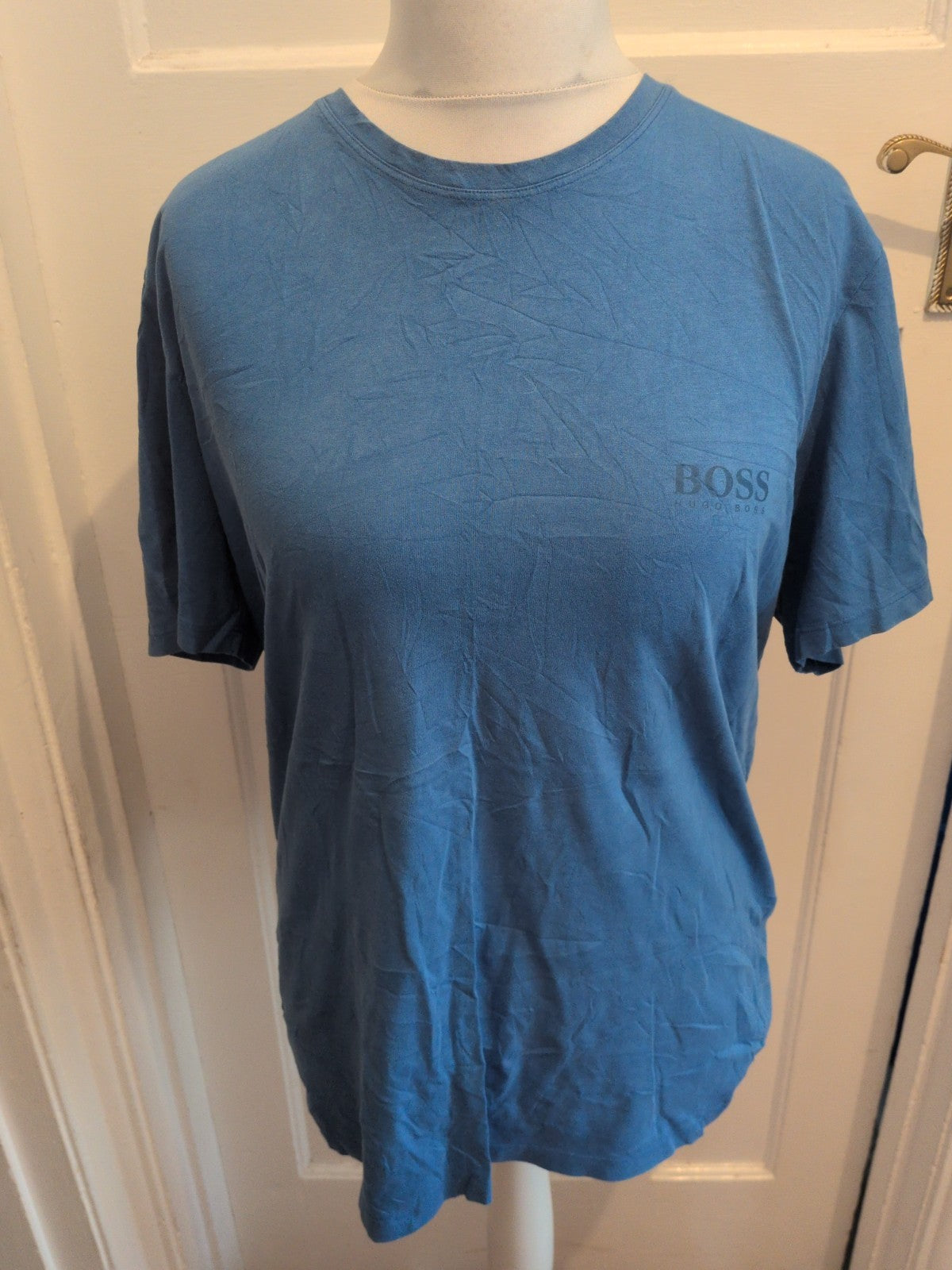 Hugo Boss XL Blue Short Sleeve T-shirt