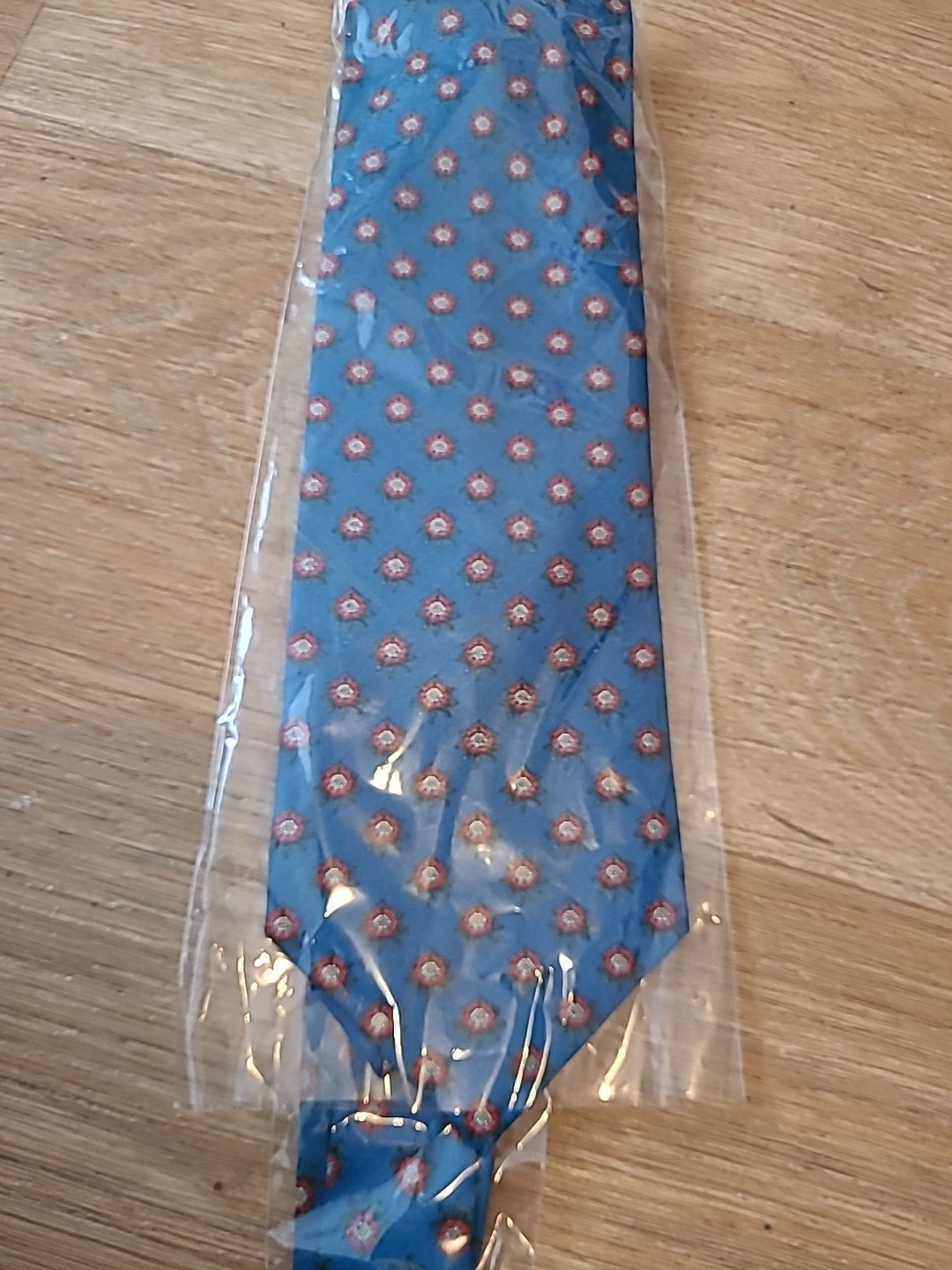 Brand New Mens Navy And Red "Poppy" Tie