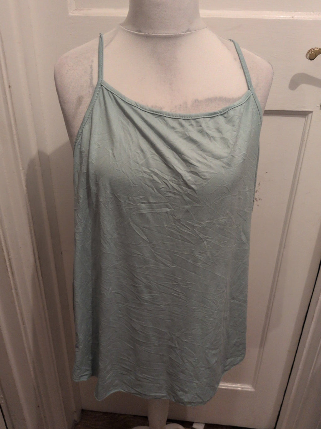 Shein Curve 3XL Green Sleeveless Cami T-shirt
