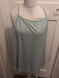 Shein Curve 3XL Green Sleeveless Cami T-shirt