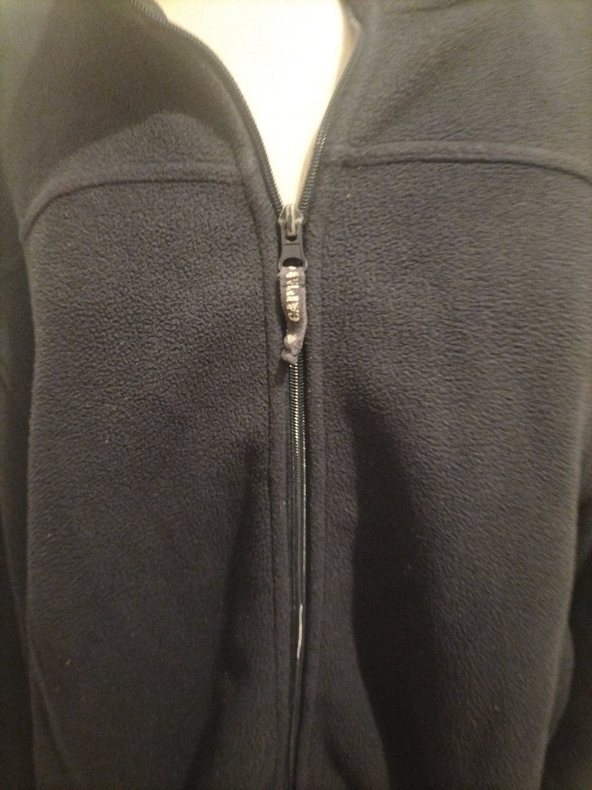 Mens Size 48" Navy Long Sleeved Zip Through Jacket