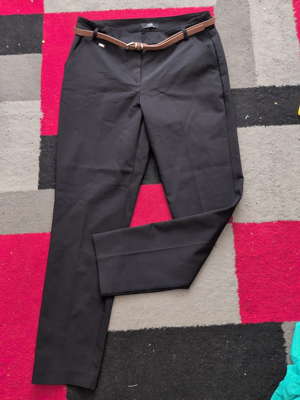 Wallis 10 Black Smart Trousers