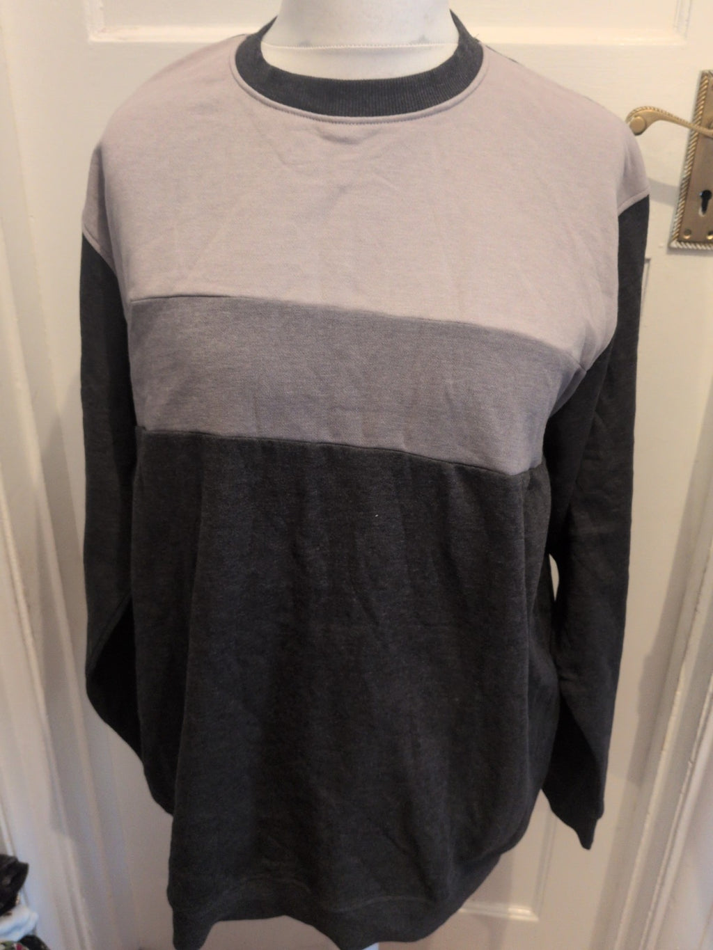 James Pringle XL Grey Long Sleeve Pullover Jumper