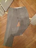 Mens Size 40" Grey Smart Trousers