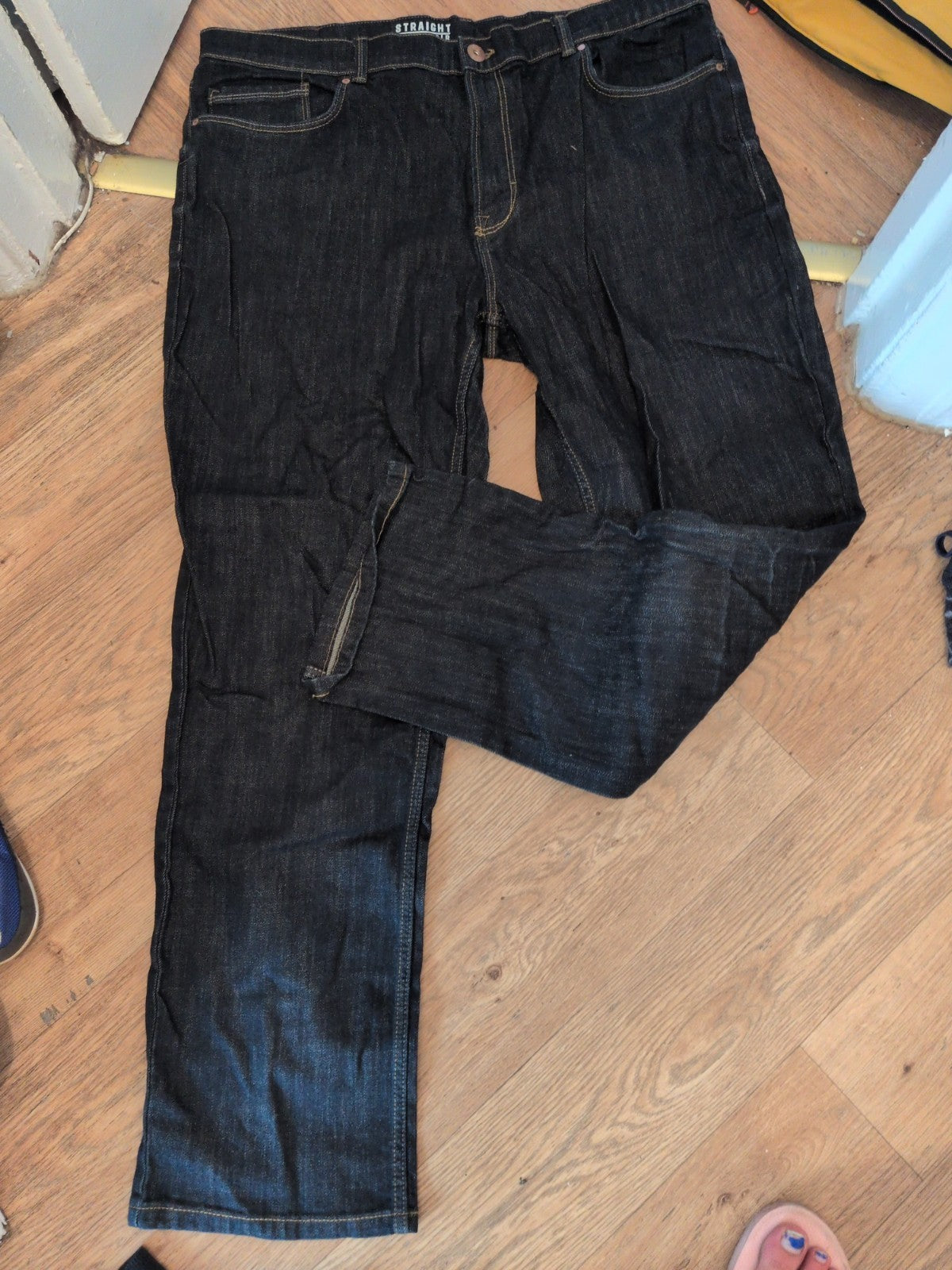 George 42Rx31 Straight Denim Jeans
