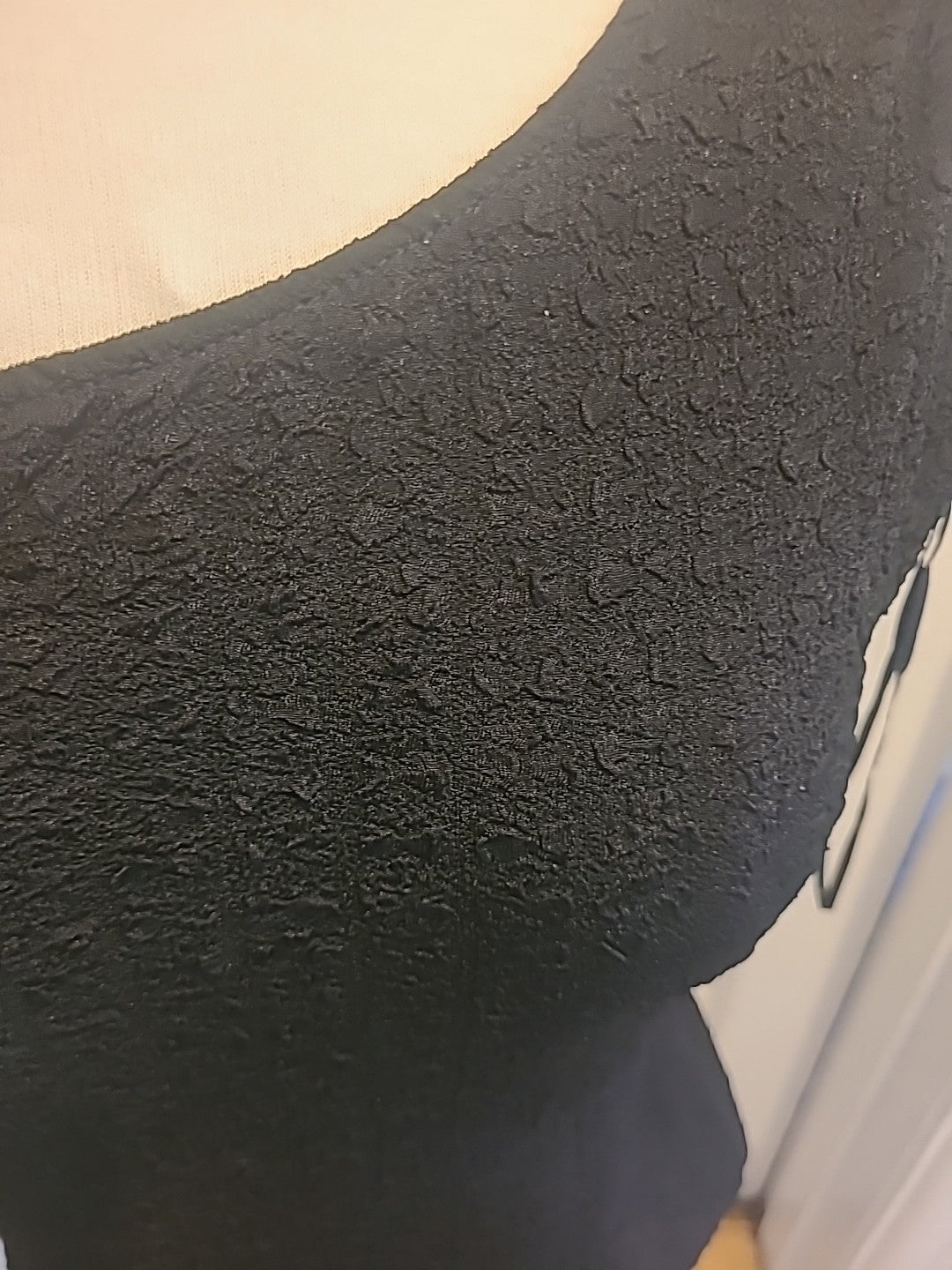 Ladies H&M Size Medium Black Criss Cross Sleeveless Dress