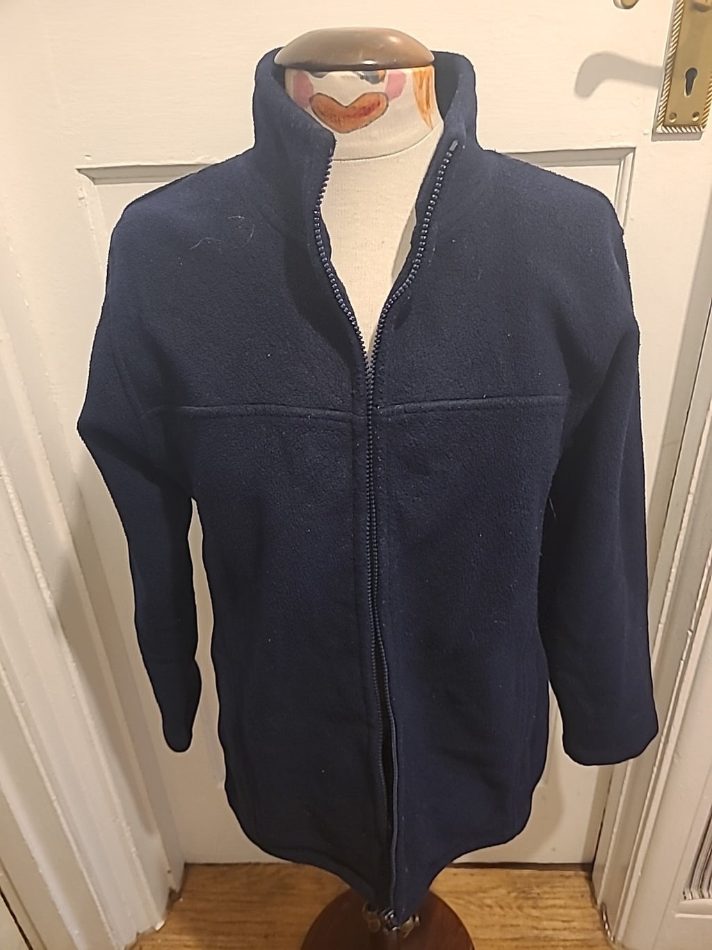 Ladies EWM Size 10-12 Navy Zip Through