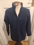 Ladies EWM Size 10-12 Navy Zip Through